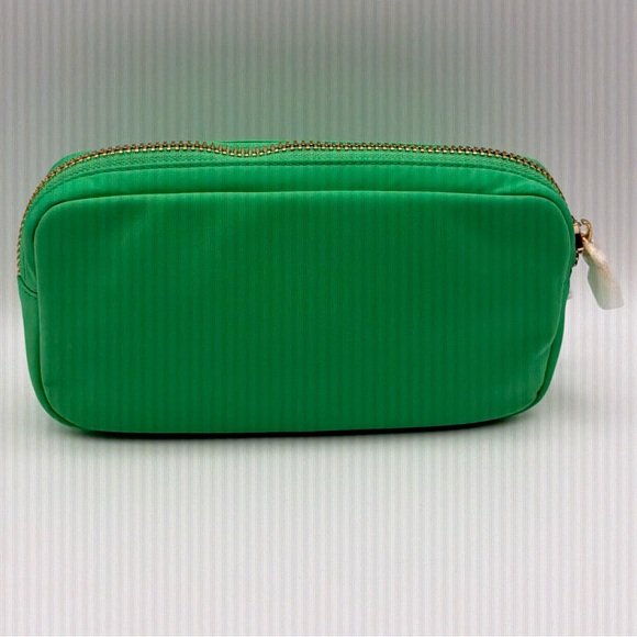 Stoney Clover Lane Classic Small Pouch Avocado Nylon Zip Cosmetic Bag - Picture 9 of 16